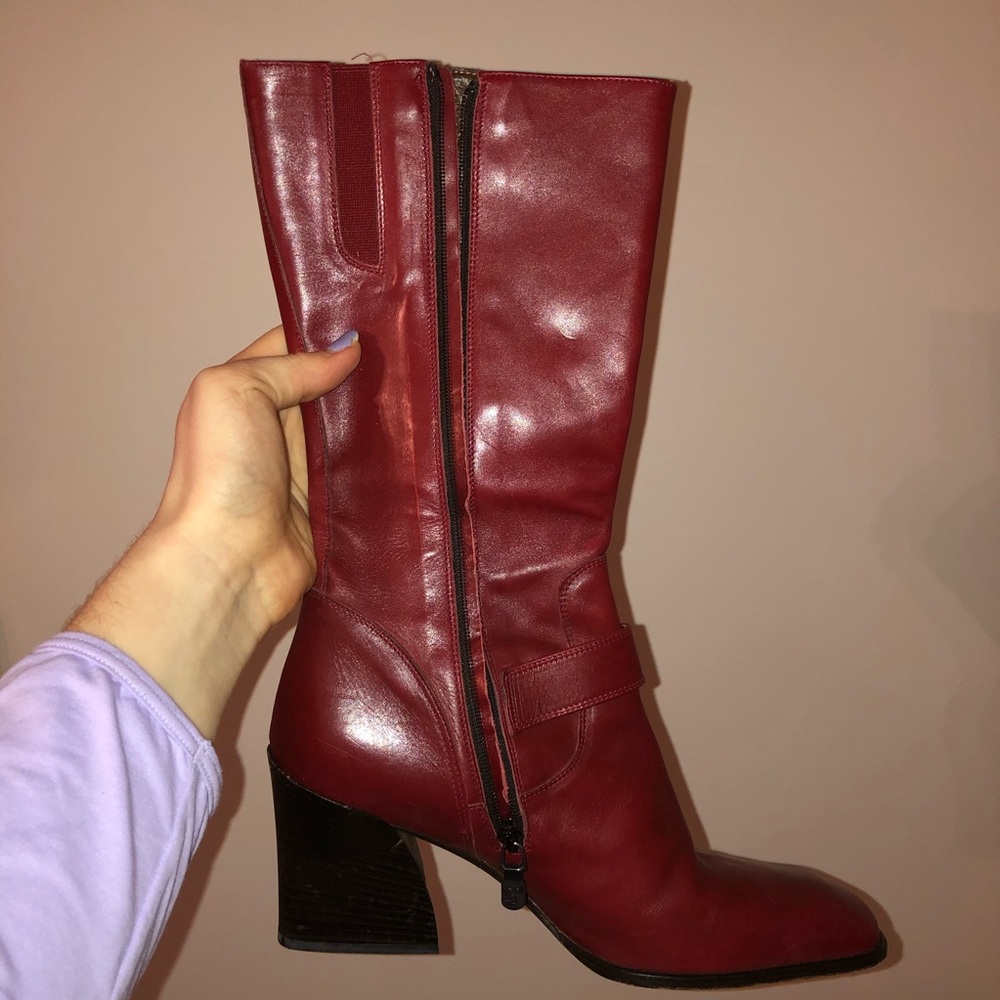 RARE Donald J. Pliner Italian Alpha Mid Calf Boot